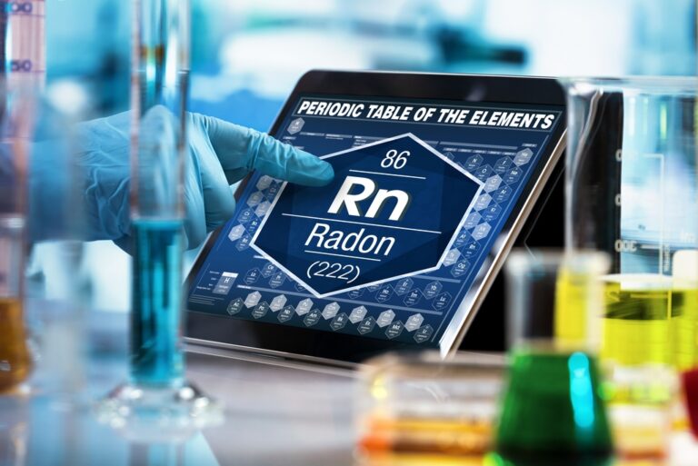 Radon measurement in buildings