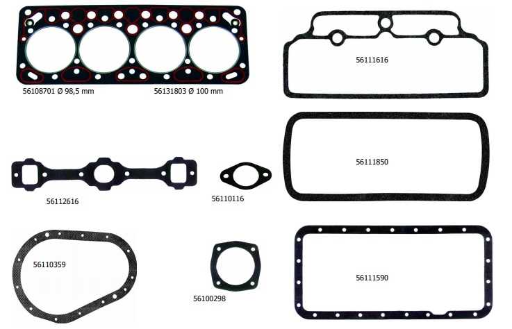 Engine gaskets  sets