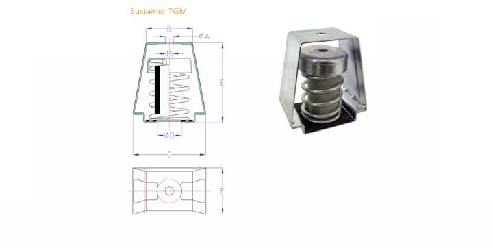 SUSTAINERS - SPRING SUSTAINER - SUSTAINER TGM