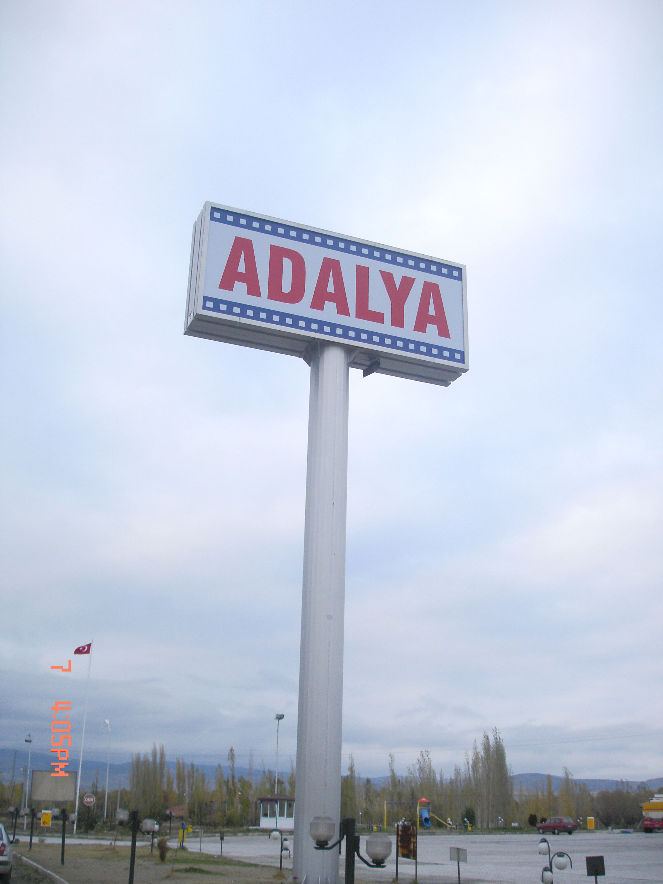 SPIRAL PIPE TOTEM SIGN