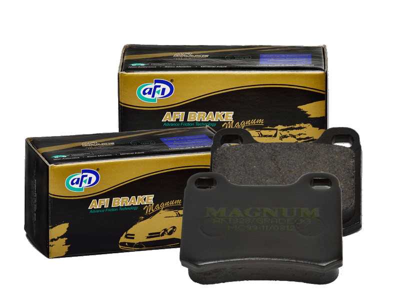 BRAKE PADS / AFI BRAKE LOW METAL
