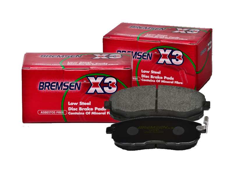 BRAKE PADS / Low Metallic / BREMSEN