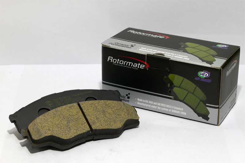 BRAKE PADS / CERAMIC FORMULATION