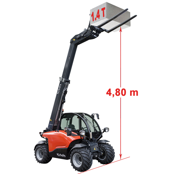 Kubota compact telescopic loader