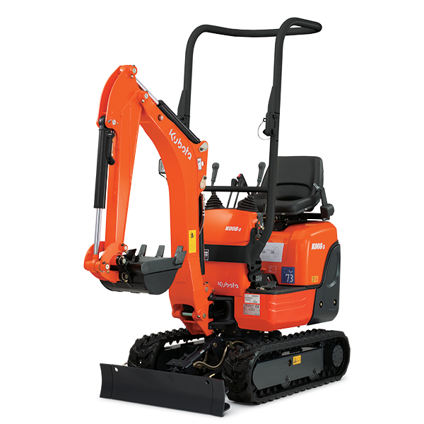 KUBOTA K008-3 MİNİ EKSKAVATÖR