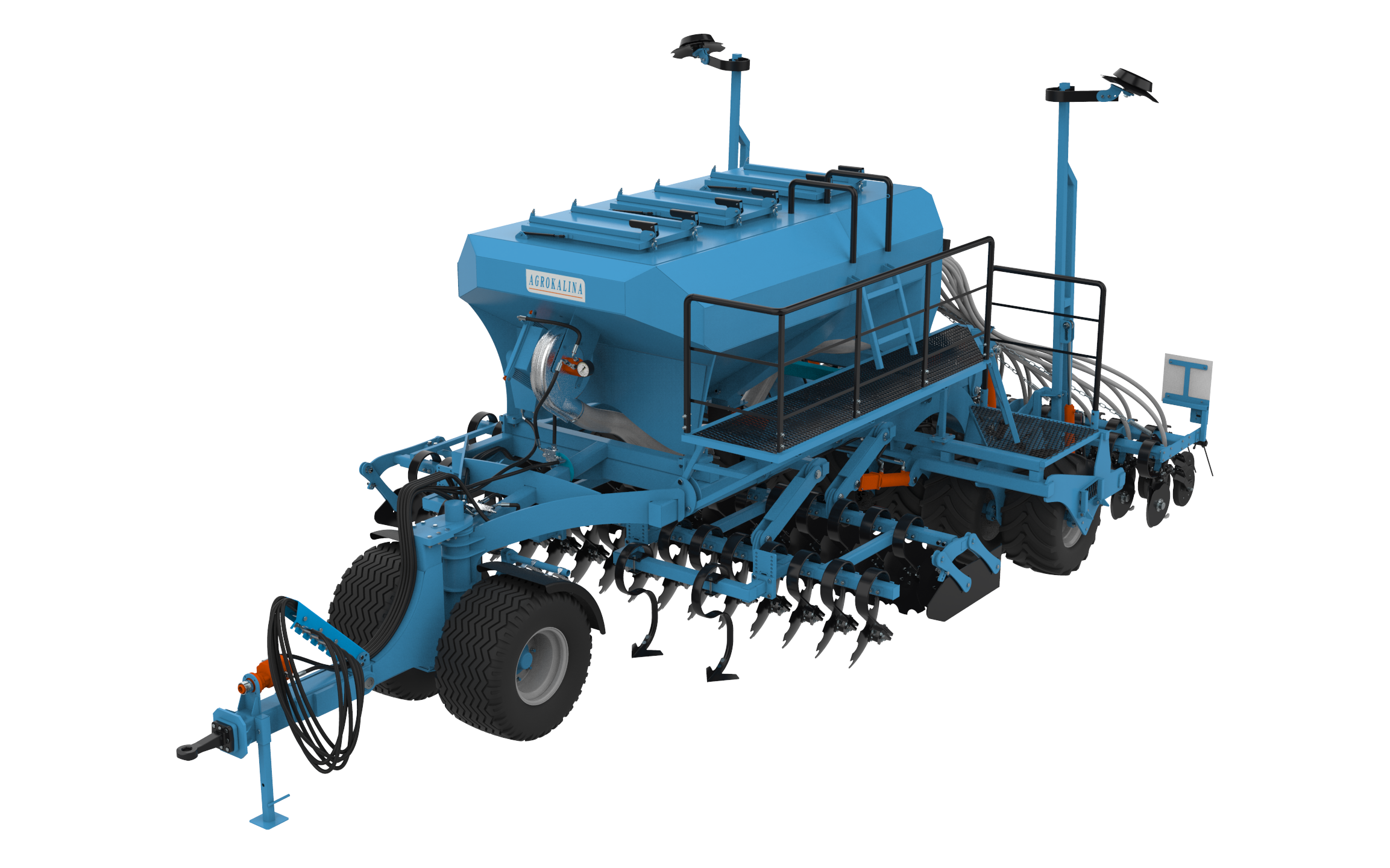 Pneumatic sowing complex / seeding  