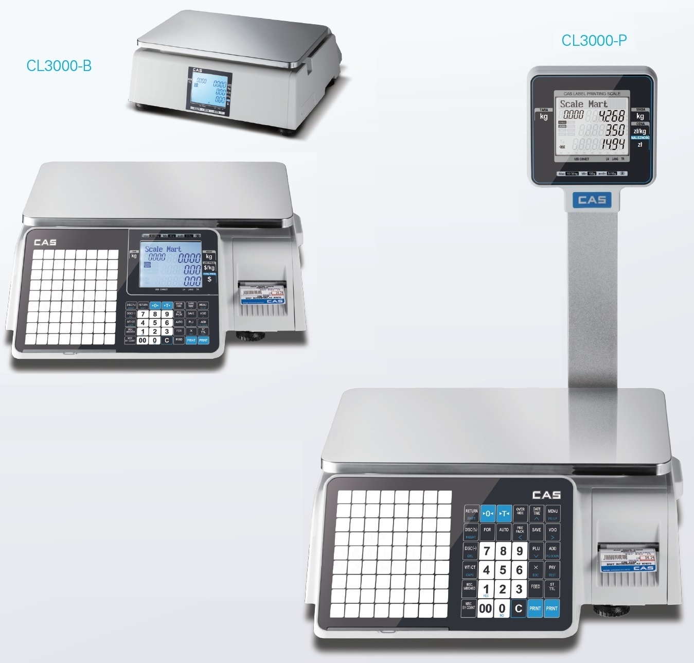  Electronic scales for trading and catering