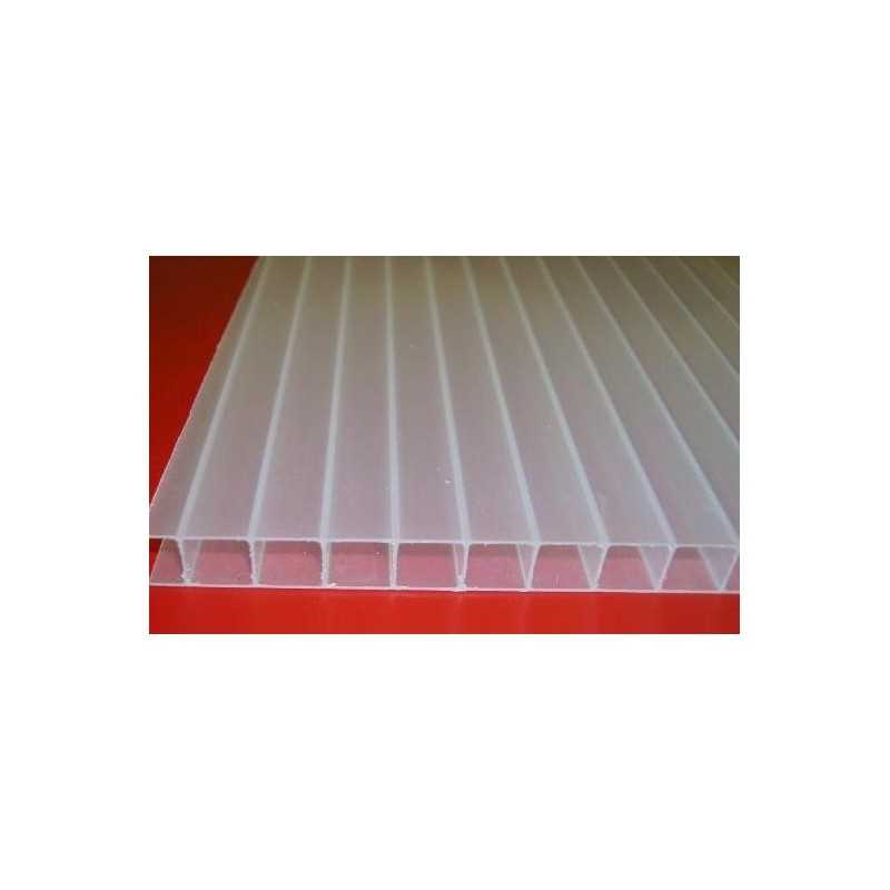 Büyüt Hücresel polikarbonat levha, sütlü 4 mm - 210x600cm