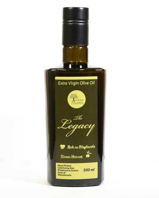 Оливковое масло холодного отжима Legacy