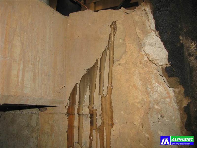 Epoxy Resin Injection - Cold joints - Cracks - Consolidations