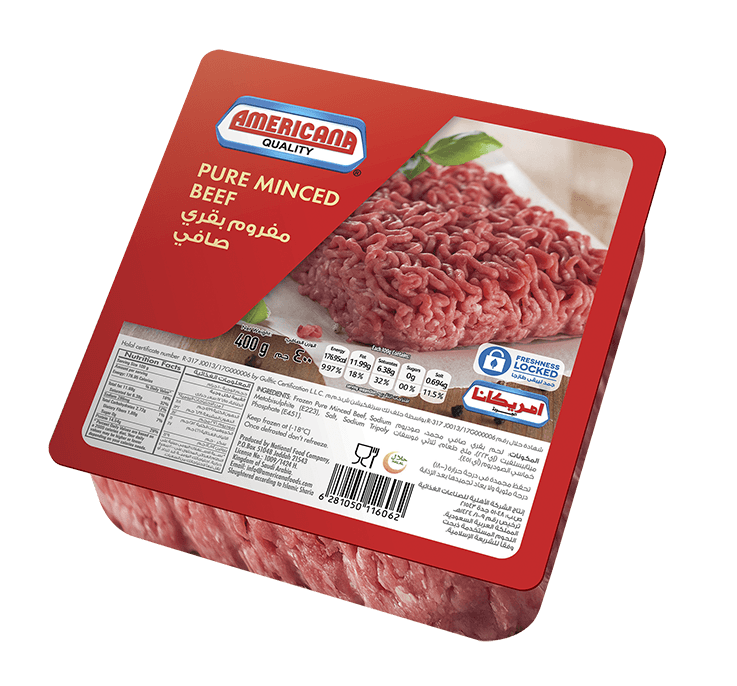 Square Minced Beef