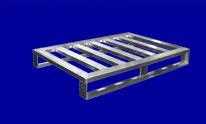  Aluminium pallets - Euroformat