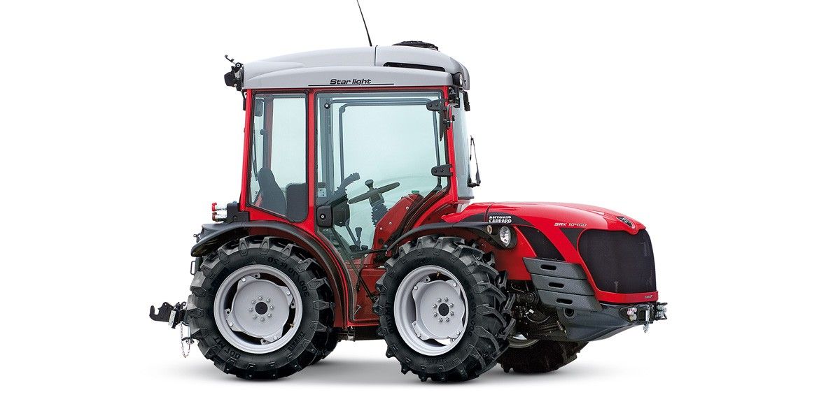 SRX Ergit 100 - трактор с шарнирно-сочлененной рамой Isodiametric