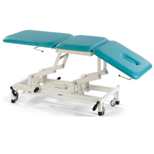 PHYSIOTHERAPY MUDAHALE STRETCHER / MANUAL / HEIGHT ADJUSTABLE / ON AKRON STREAMLINE CONTINENTAL