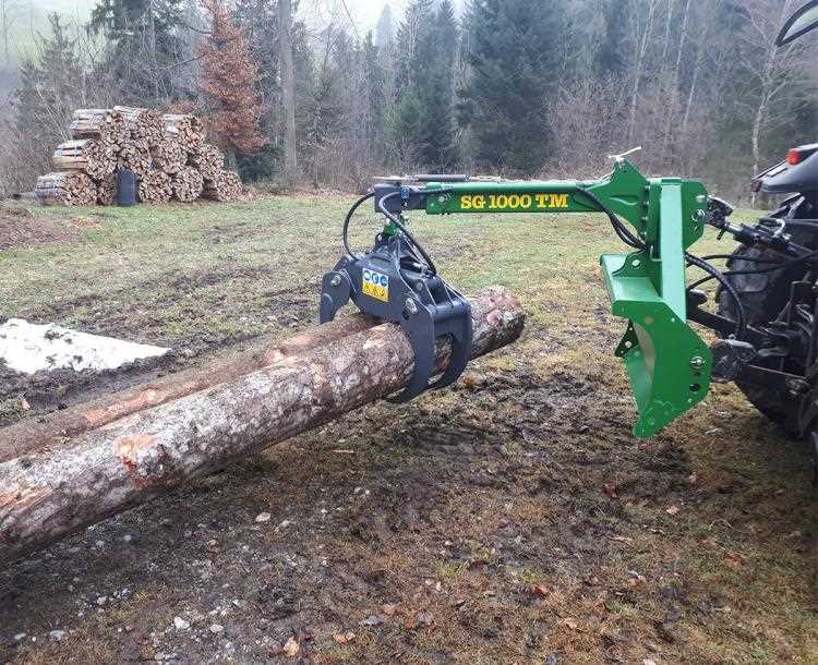 Grapple skidder