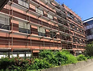 rental construction scaffolding and erection