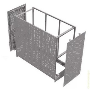 Air conditioner baskets 