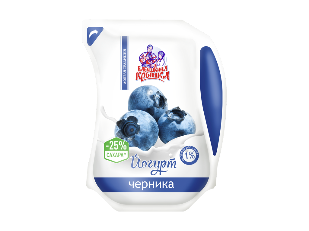 Yogurt / with fruit filling - Blueberry