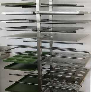Trolleys for bakeries and pastry shops 