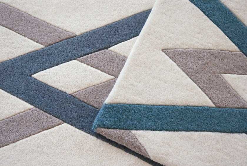 Handmade merino wool rug