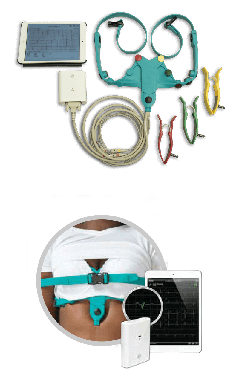 iECG Mobile Kit Custom ECG Electrode Belt