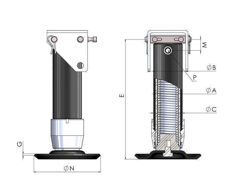 HYDRAULIC FOOTS