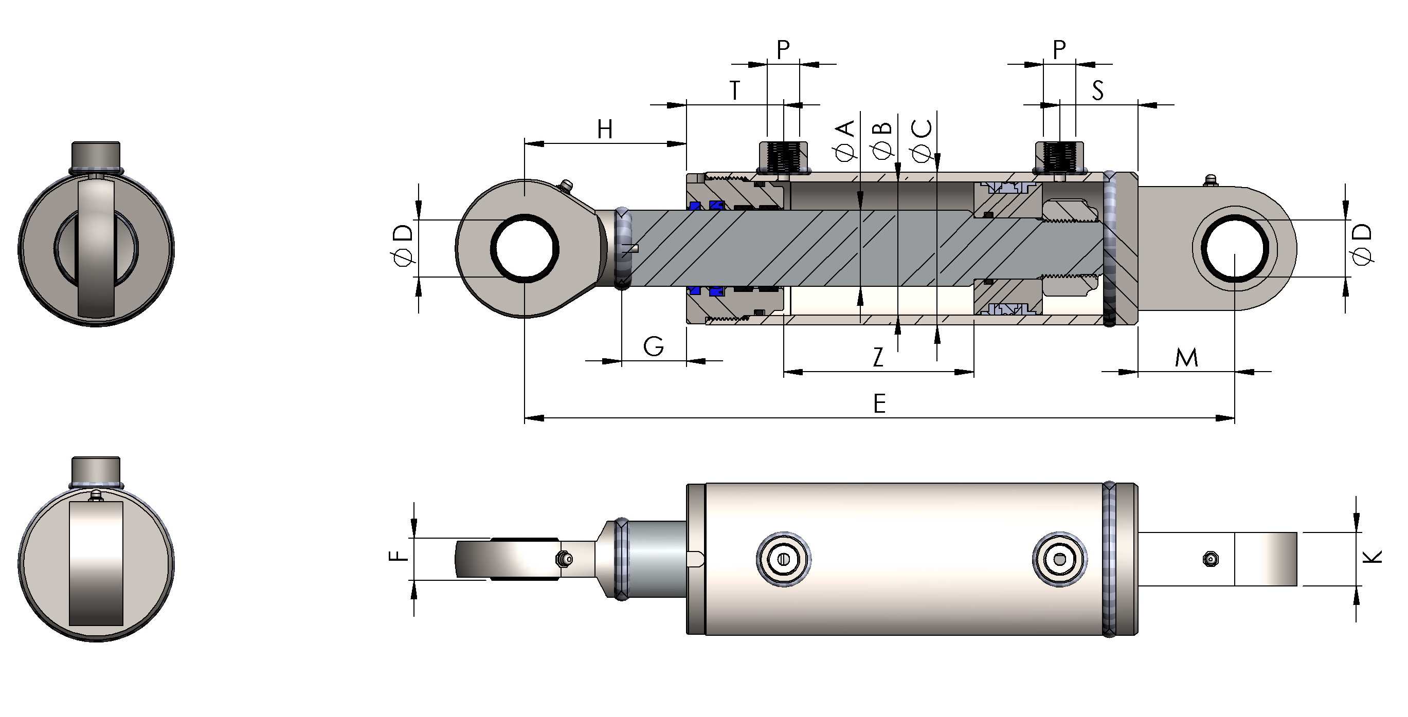 DOUBLE ACTING CYLINDER SERIES