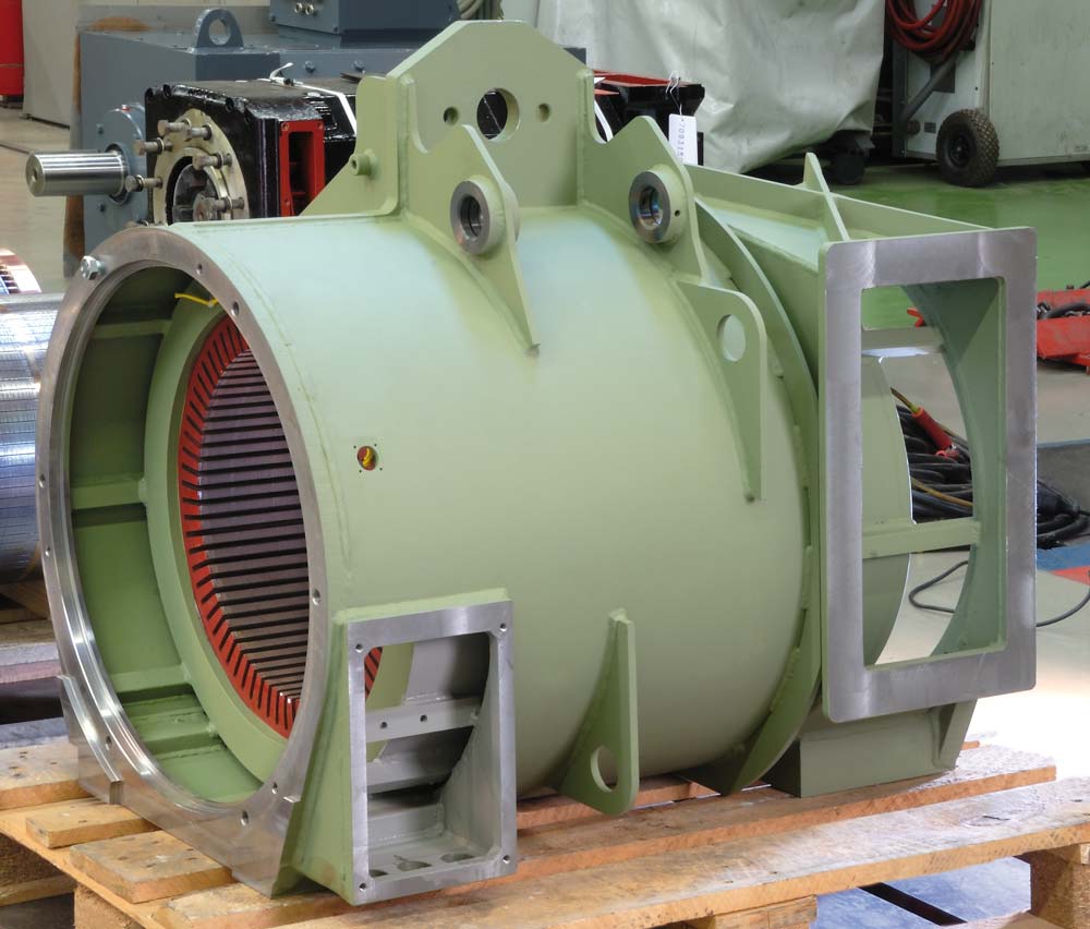 Traction and traction (train) motors