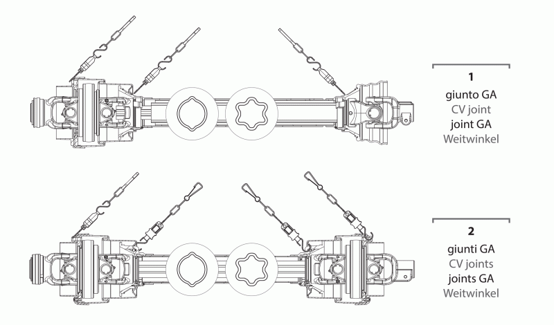 evolution cv series drive shafts
