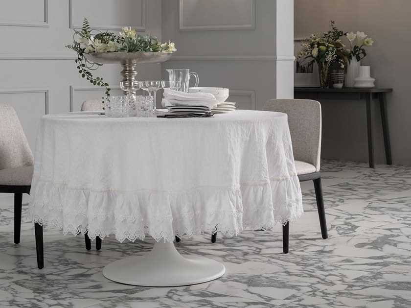 Linen tablecloth