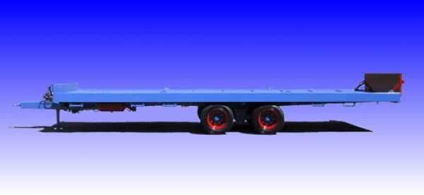Flatbed trailers tandem axle
