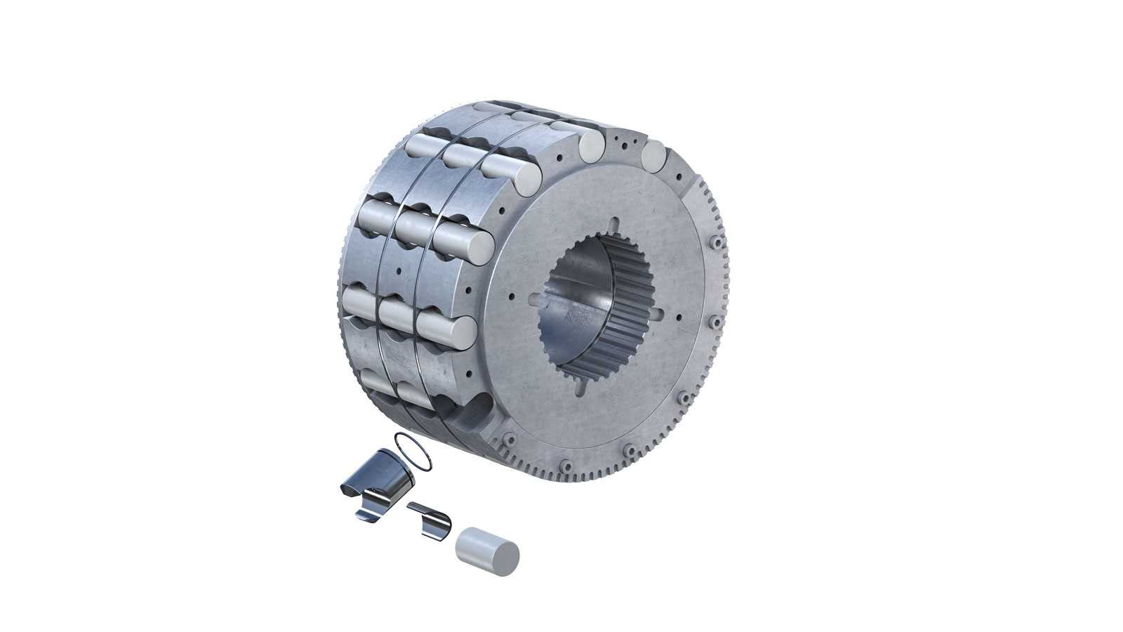 Gelişmiş servis kolaylığına sahip sağlam piston tasarımı