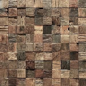 Siding squares in old wood