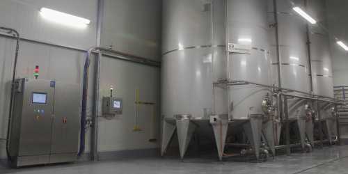 Automated tank room for concentrate storage