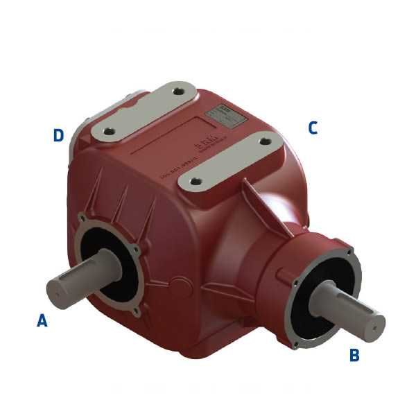 Gearbox for Flail mowers  / Snow Tillers  /  Miscellaneous applications