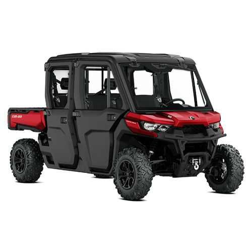 4X4 SIDE-BY-SIDE VEHICLE / 4-SEATER / GASOLINE ENGINE / WITH DUMP BED DEFENDER MAX XT CAB