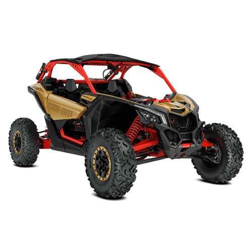 4X4 SIDE-BY-SIDE VEHICLE / 2-PERSON / GASOLINE ENGINE MAVERICK X3 X RS TURBO R