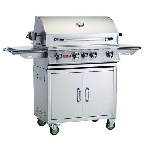 GAS BARBECUE / ON CASTERS  - angus 
