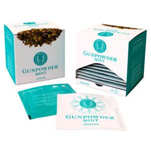 Gunpower mint green tea