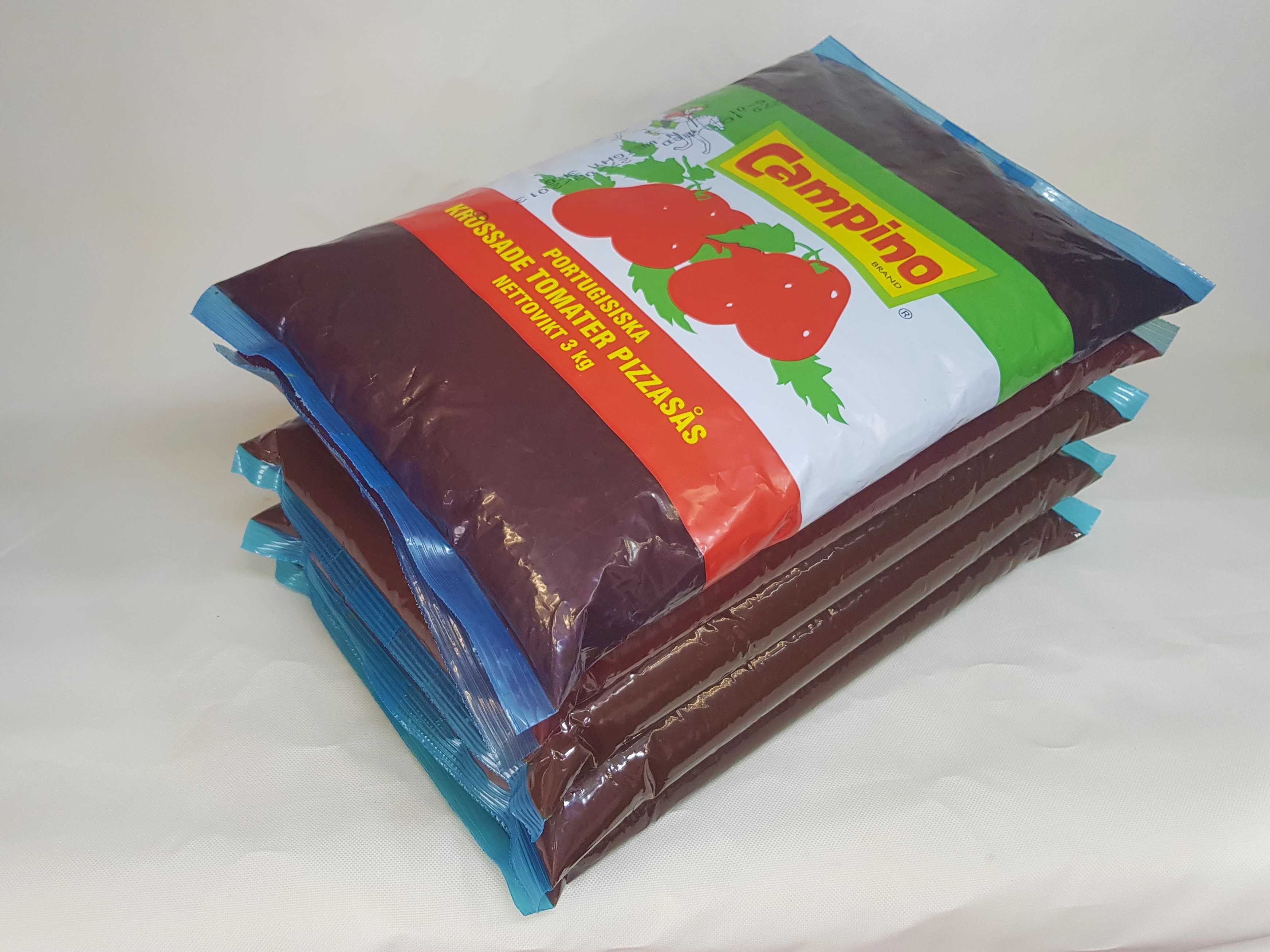 Crushed and Concentrated Tomatoes 3kg Pouch