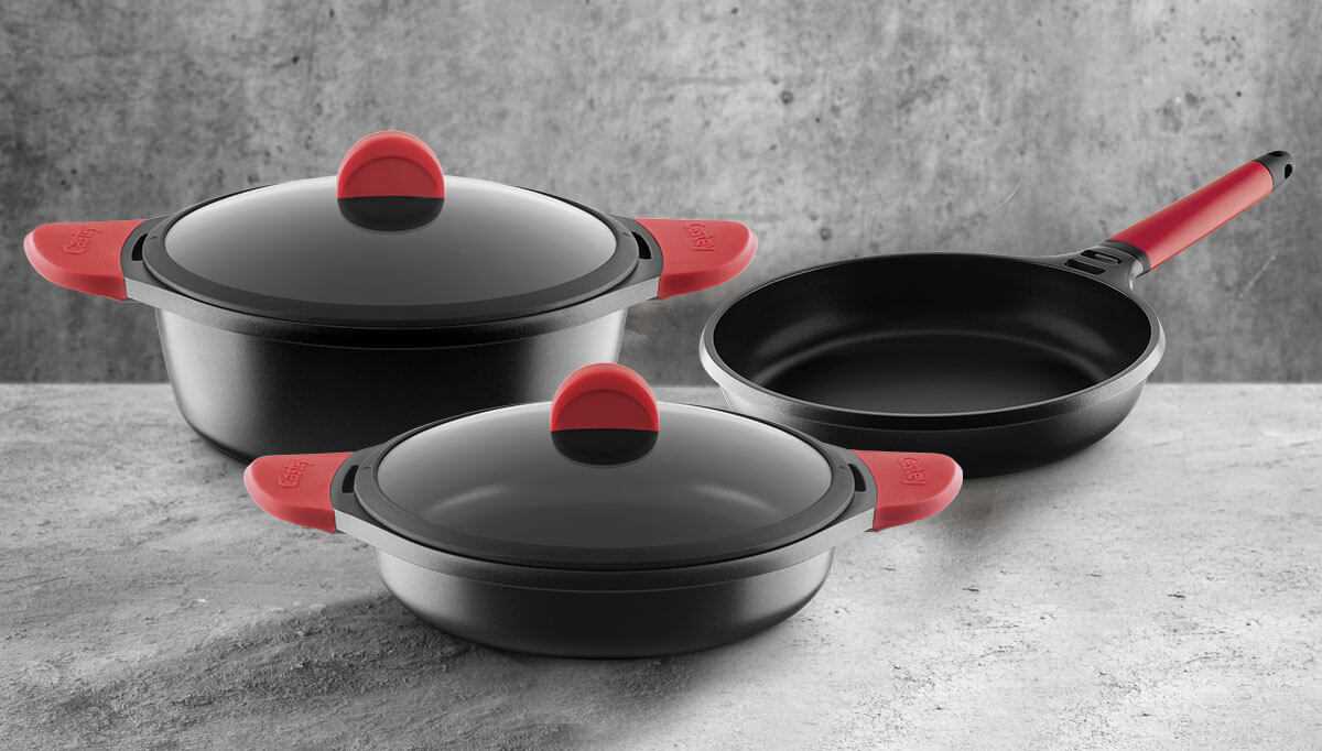 Non-Stick Induction Cast Aluminium Pots & Pans