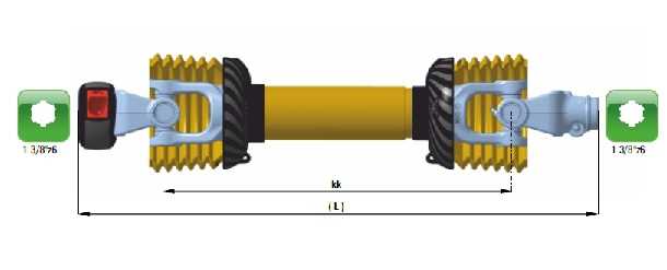 PTO DRIVE SHAFTS