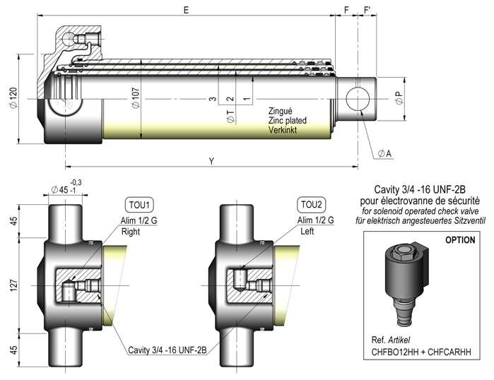 TELESCOPIC HYDRAULIC CYLINDERS