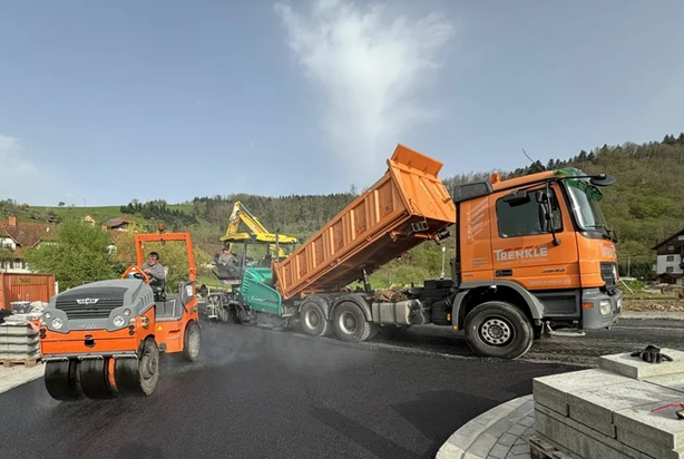 Construção de estradas e caminhos