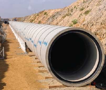 Reinforced concrete pipes