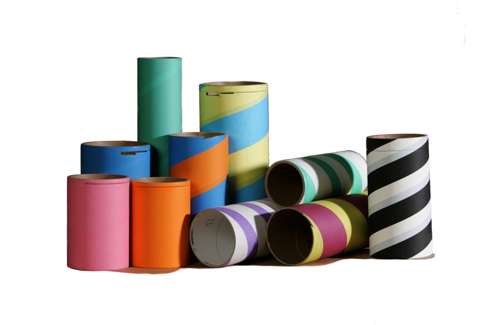 Textiles: bobinas de hilos y fibras