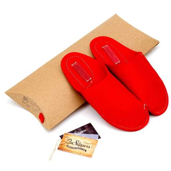 Red CP Slippers Classic