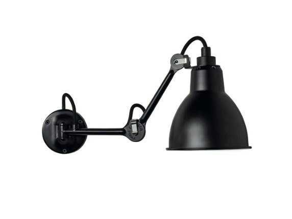 Adjustable steel wall lamp