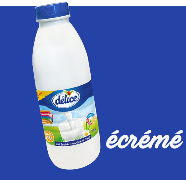 Lait semi-écrémé UHT