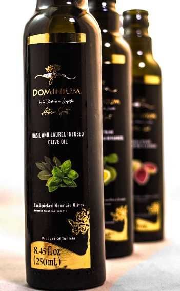 Оливковое масло с добавлением базилика и лавра